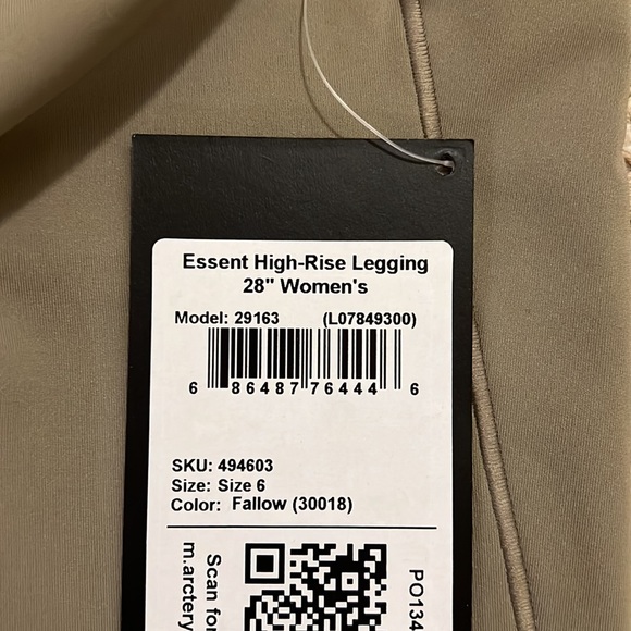 ESSENT HIGH-RISE LEGGING 28" WOMEN'S - Picture 3 of 3